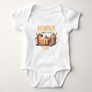 Body Para Bebê Pumpkin Spice Baby