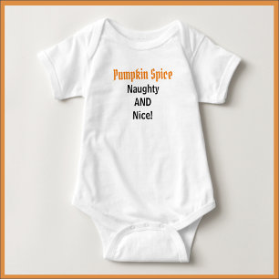 Body Para Bebê Pumpkin Spice Baby Bodsuit