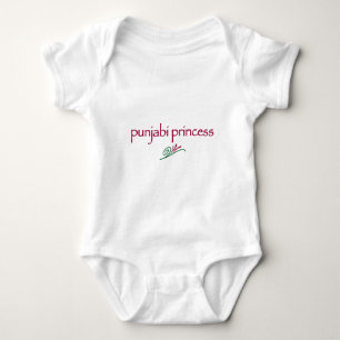 Body Para Bebê Punjabi Princess