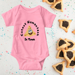 Body Para Bebê Purim Cutest Hamantash Na Cidade