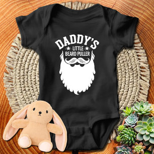 Body Para Bebê Puxador de Barba do Papai