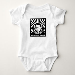 Body Para Bebê Quando há nove - RBG notório