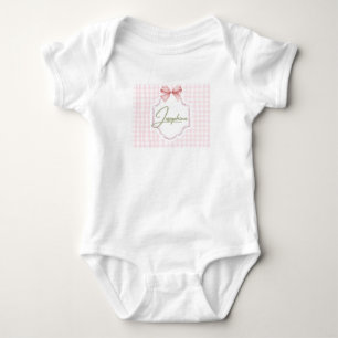 Body Para Bebê Quarto Personalizado para Menina Josephine com Gin