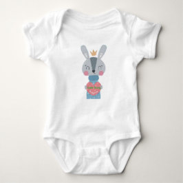 Body Para Bebê Queen Bunny Baby Jersey