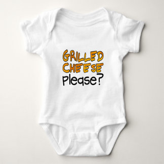 Body Para Bebê Queijo Grelhado, Por Favor?