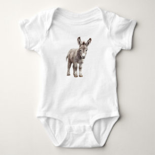 Body Para Bebê Querida Donkey, Cavalo Louco