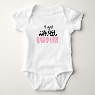 Body Para Bebê Querida Menina Doce
