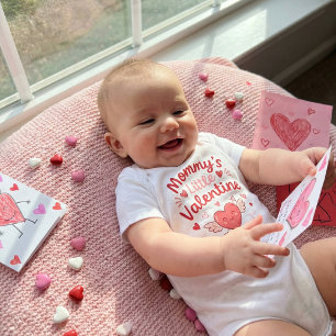 Body Para Bebê Querido Valentim da Mamãe