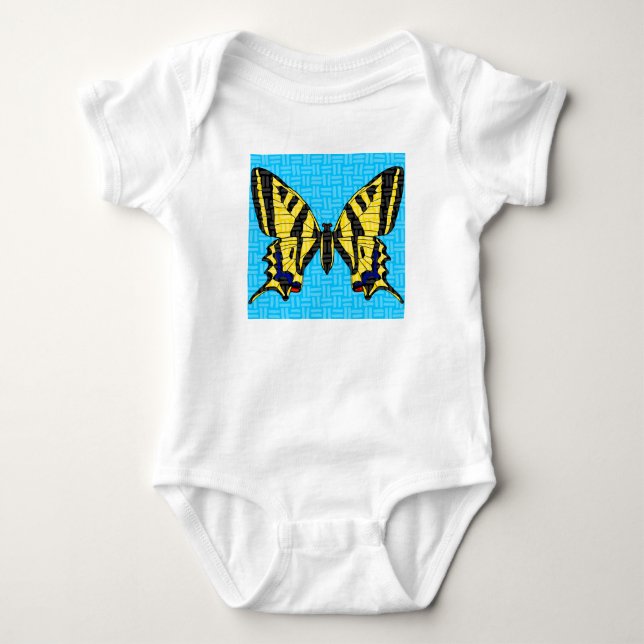 Body Para Bebê Rabada (branca) - Bodysuit de Bebê (Frente)
