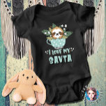 Body Para Bebê Raccoon I Love My Savta<br><div class="desc">Procurando o presente perfeito de Savta? Não olhe mais! Este guaxinim Kawaii I Love My Savta Baby Bodycase é a maneira perfeita de mostrar a Savta o quanto a ama. Este fato é macio e confortável, fazer perfeito para o seu pequeno. Com uma forte introdução sobre o que Savta significa,...</div>