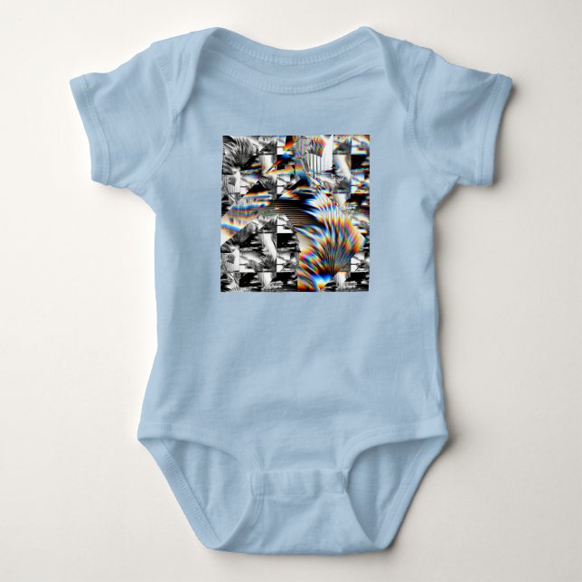 Body Para Bebê Rainbow Assault  Baby Bodysuit (Frente)