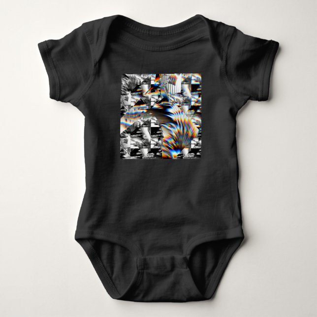 Body Para Bebê Rainbow Assault  Baby Bodysuit (Frente)