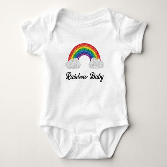 Body Para Bebê Rainbow Baby (Frente)