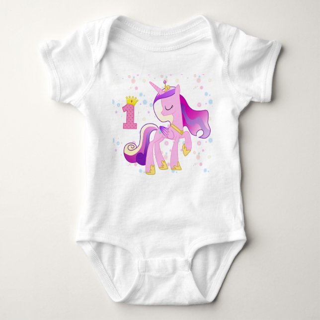 BODY PARA BEBÊ RAINBOW DASH (Frente)