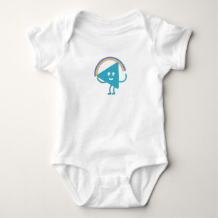 Body Para Bebê Rainbow Selby Baby Bodyfit