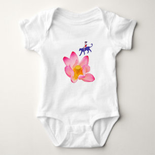 Body Para Bebê Rapariga, Puma e Lotus