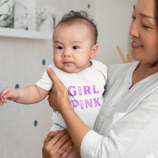 Body Para Bebê Rapariga Rosa e Rosa Dra Gon - Dragão Estilo Quadr