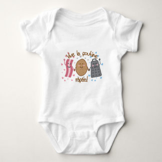 Body Para Bebê Râpée do poutine do la de Vive!!