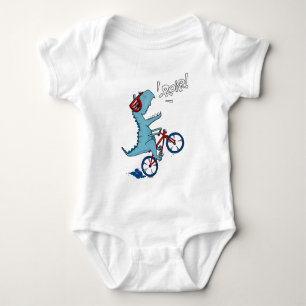 Body Para Bebê Rar T-Rex