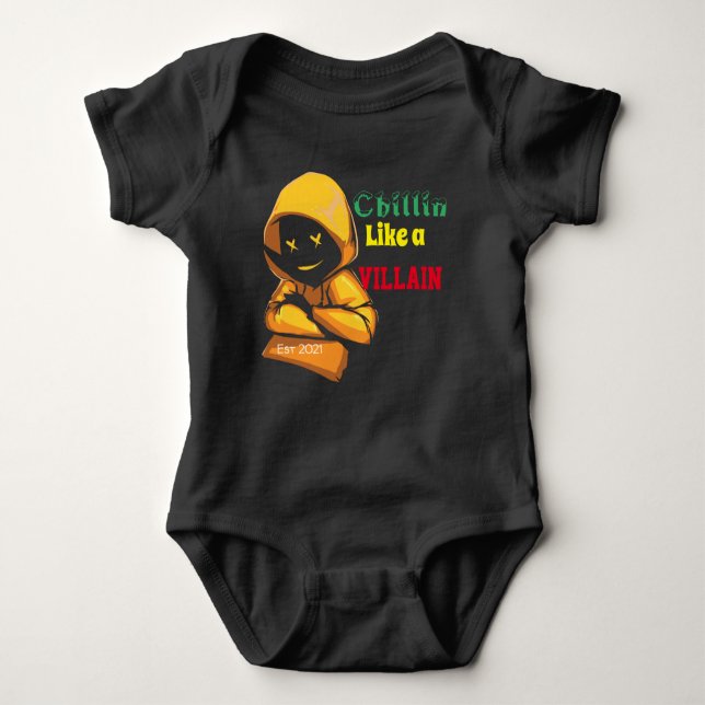 Body Para Bebê Rasta chillin 1zy (Frente)