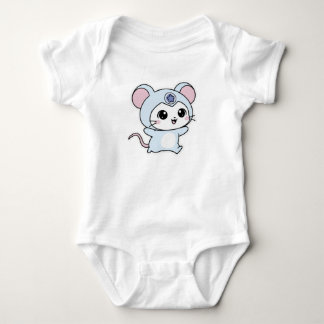 Body Para Bebê Rato pequeno fofo e adorável