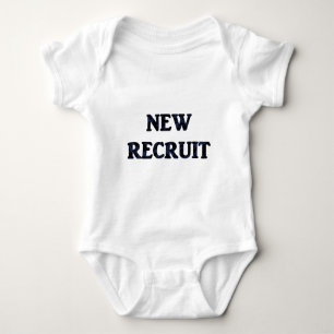 Body Para Bebê Recruta novo