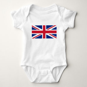 Body Para Bebê Reino Unido (bandeira britânica) (bandeira da Uniã
