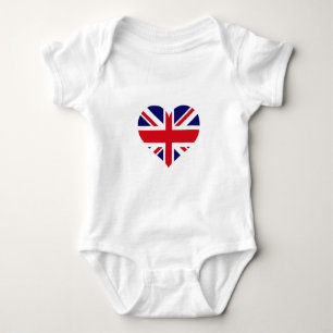 Body Para Bebê Reino Unido Union Jack