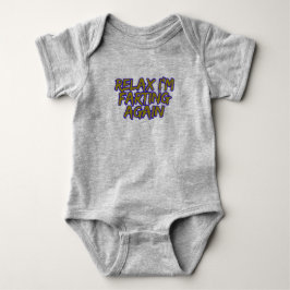Body Para Bebê Relaxa, estou peidando novamente