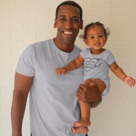 Body Para Bebê Relaxe Meu Pai É Um Amor De Estetoscópio Cardíaco