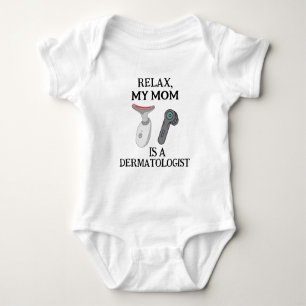 Body Para Bebê Relaxe, minha mãe é dermatologista - Mãe Dermatolo