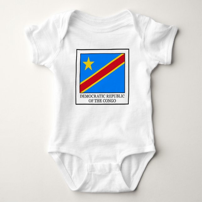 Body Para Bebê República Democrática do Congo (Frente)