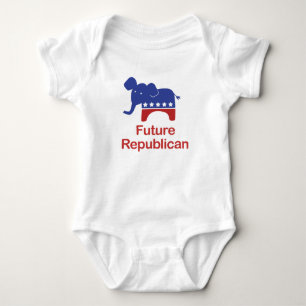 Body Para Bebê Republicano futuro