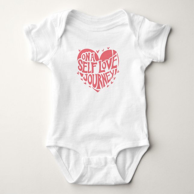 Body Para Bebê Respeito pelo amor próprio (Frente)