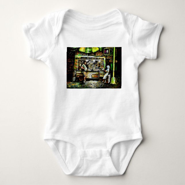 Body Para Bebê Resplandecente (Frente)