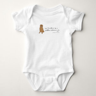 Body Para Bebê retriever dourado