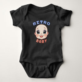 Body Para Bebê Retro baby!Un amour pixel 