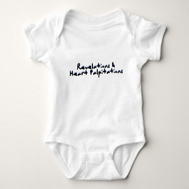 Body Para Bebê Revelações baby (Frente)