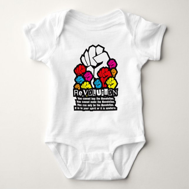 BODY PARA BEBÊ REVOLUÇÃO (Frente)