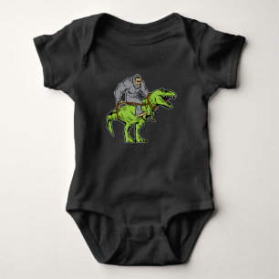 Body Para Bebê Rex do dinossauro T da equitação de Bigfoot