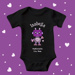 Body Para Bebê Robô fashion