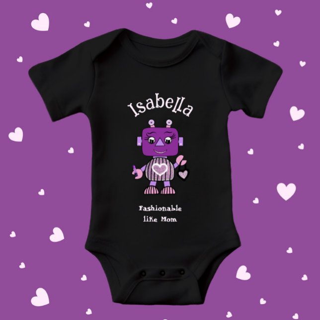 Body Para Bebê Robô fashion (Criador carregado)