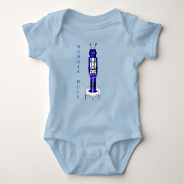 Body Para Bebê "Robots Rule" Bebê Jersey Bodycase