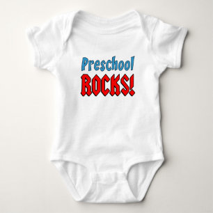 Body Para Bebê Rochas da pré-escola