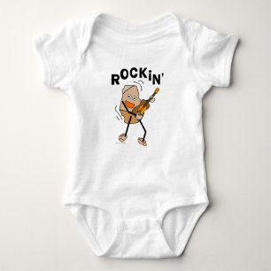 Body Para Bebê Rockin' Guitar