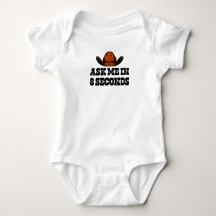 Body Para Bebê Rodeo Western Cowboy Wild West Bull