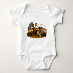 Body Para Bebê Roma: O Colósseo