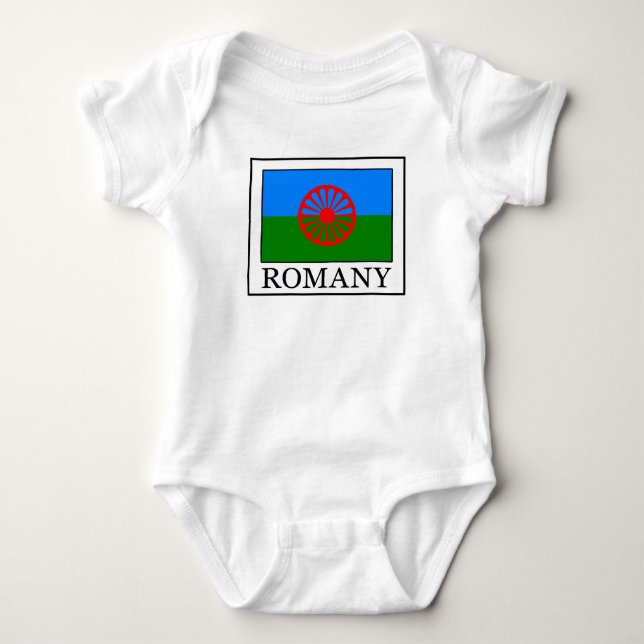 Body Para Bebê Romany (Frente)
