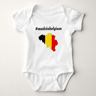 Body Para Bebê Romper "Madeinbelgium".