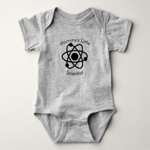 Body Para Bebê Romper pequeno do bebê do cientista da mamã